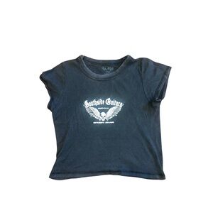 BRANDY BLACK GRAPHIC BABY TER